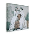 thumbnail image 2 of Trademark Fine Art 'Two Ladies, 1880' Canvas Art by Winslow Homer, 2 of 4