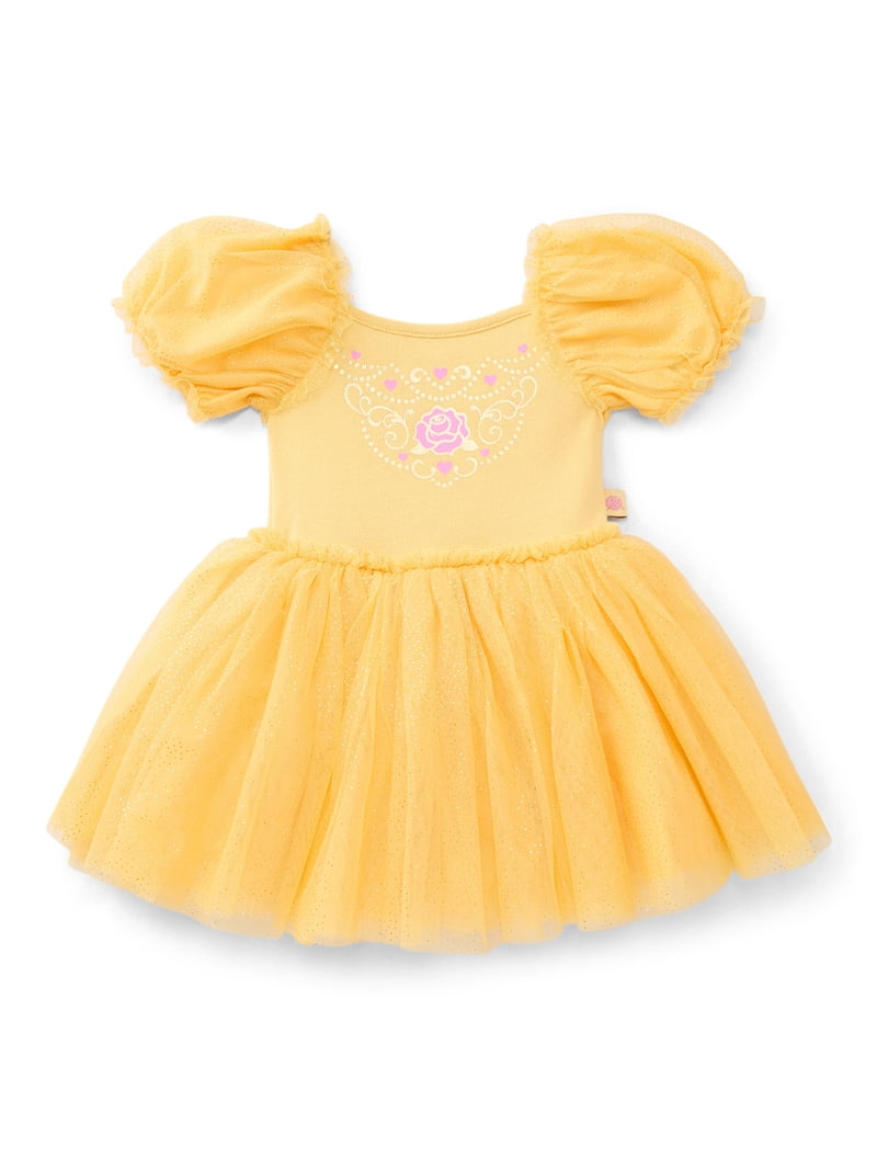 open lace back dress Princess Belle Dress with Tutu – LoverDovers