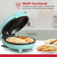 thumbnail image 3 of Holstein Housewares 2-Section Omelet Maker , Mint Stainless Steel, 3 of 9