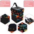 thumbnail image 2 of Fish Foldable Car Trash Bin with Lid, Leak-proof Mini Trash Can, Hanging Storage Bag for Car, 2 of 6