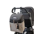 thumbnail image 4 of Petunia Pickle Bottom - Tempo Backpack - Black/Sand Cable Stitch Leatherette, 4 of 4