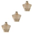 thumbnail image 4 of relayinert Body Chain Multi layers One Shoulder A Jewellery Tassels Necklaces Golden 3Set, 4 of 6