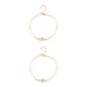 thumbnail image 3 of Qarigey Tobillera ajustable Universal resistente oro plata joyería delicada accesorio de moda pulseras de tobillo cadenas de pie para mujer oro Type2 NO2 Qarigey CBP253773, 3 of 6