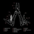 thumbnail image 4 of Olympia Multitool 13 Functions – Silver, 4 of 6
