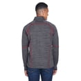 thumbnail image 2 of North End Men's Flux MÃ©lange Bonded Fleece Jacket 88697, 2 of 3