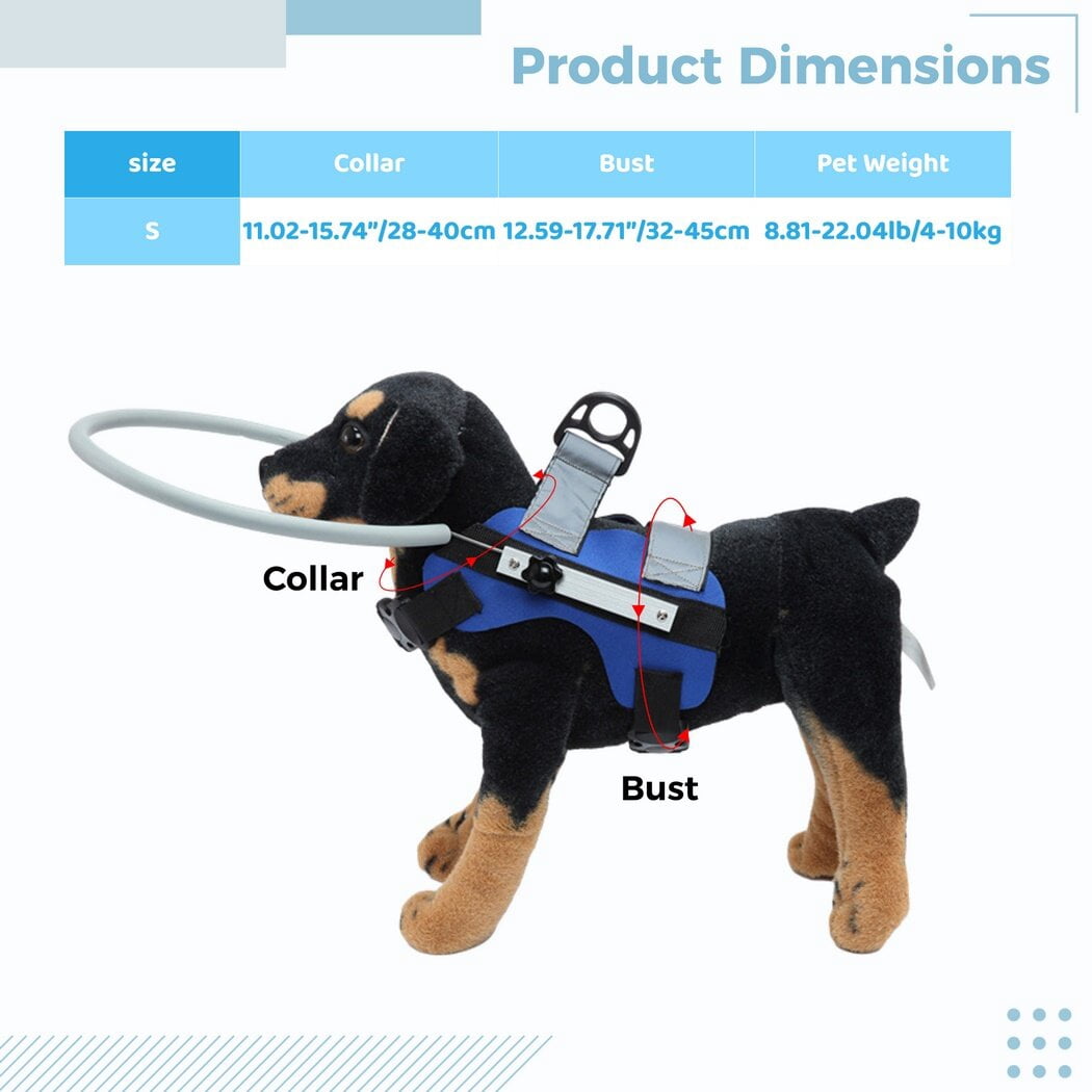 Blind Dog Head Collar - Blind Dog Harness Guiding Device Blind Dog Accessory