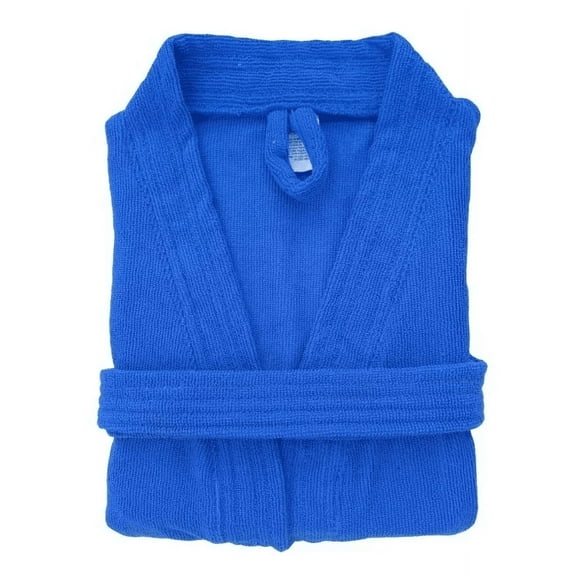 Bata de Baño TexBen Unisex Microfibra Azul Rey
