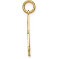 thumbnail image 2 of 14K Yellow Gold w/Rhodium Diamond Cut Chandellier Charm - 19mm, 2 of 6