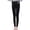 Black, variant on JeashCHAT Leggings for Women Pants Skirt Solid Color Elasticity Loose Casual Comfortable