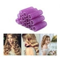 thumbnail image 3 of Self Grip Small Hair Curlers, Happon 24 Pieces Hair Rollers Self Grip Salon Hairdressing Curlers Tools for Girls Women (0.6 x 2.4 inch, Random Color), 3 of 7