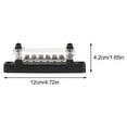 thumbnail image 2 of FUTUREORYY 1Pcs Power Distribution Unit Terminal Bus Bar Copper Assorted Color For Miscellaneous Applications, 2 of 8