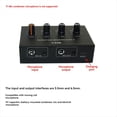 thumbnail image 4 of Tarjeta de Sonido en Amplificador Altavoz Micrófono Dinámico Amplificador de Micrófono Ecualizador de Ajuste de Graves de Escuela Secundaria, 4 of 6