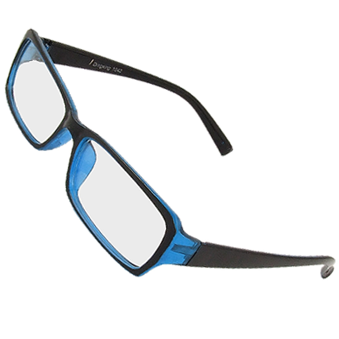 Woman Plastic Arm Rectangle Clear Lens Plano Eyeglasses Walmart Canada