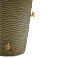 thumbnail image 2 of Good Ideas Imp-L50-Kha Impressions Palm Rain Barrel, 50 Gallon, Khaki, 2 of 4