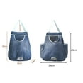thumbnail image 6 of Hanging Storage Bag Breathable Space Saving Polyester Wall Hanging Garbage Bag Organizer Kitchen Supplies, 6 of 8