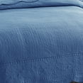 thumbnail image 3 of MarCielo 3-Piece Elegantly Embroidered 100% Cotton Oversized Quilt Bedspread Set TG, 3 of 7