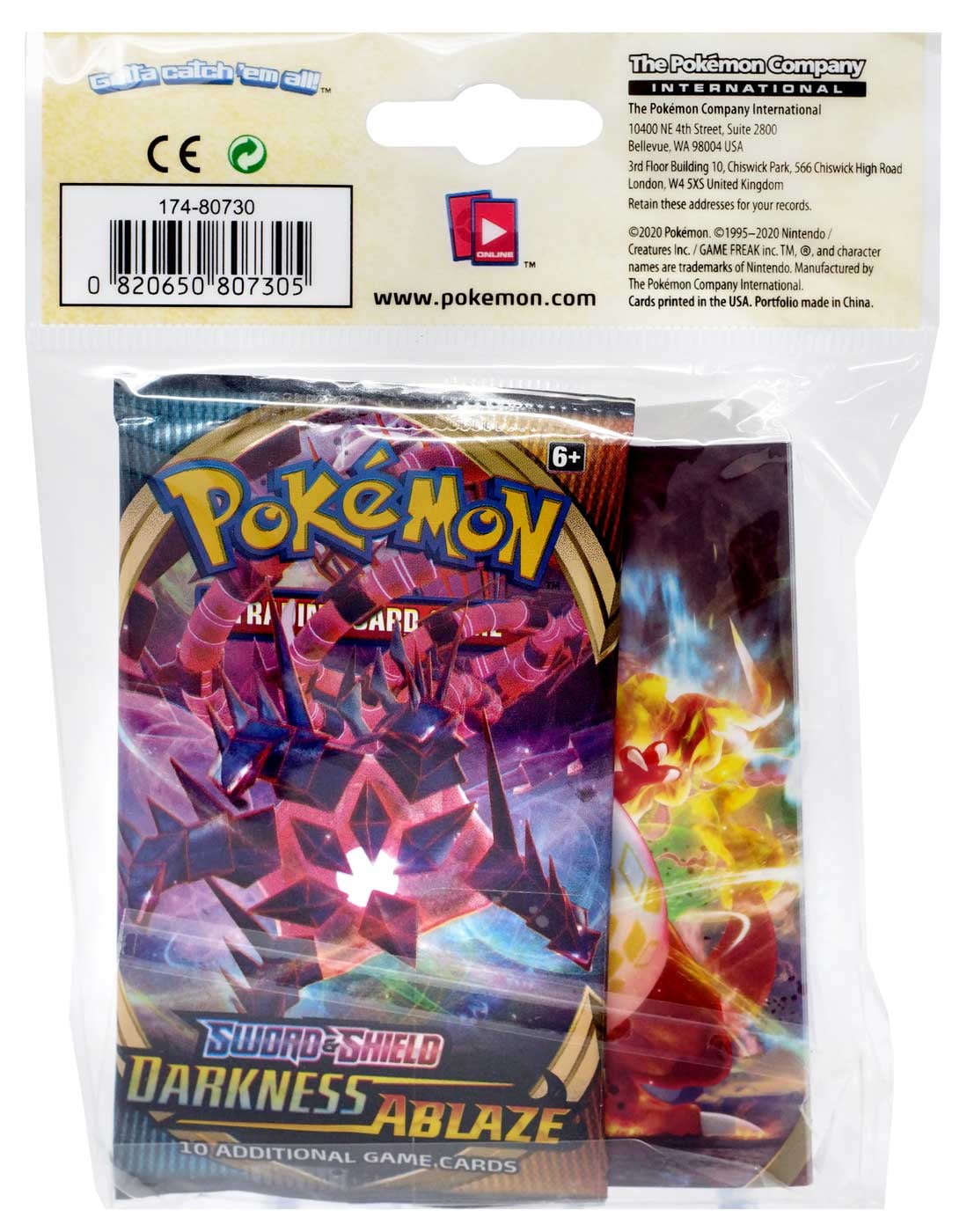 Ultra Pro Pokemon Trading Card Game Sword & Shield Darkness Ablaze  Collector's Mini Album [Includes Booster Pack!] - Walmart.com