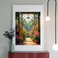 thumbnail image 2 of Diamond Art Kits for Adults - 5d Greenhouse Floral Doorway View Diamond Painting for Adults, Diamond Art for Adults Beginners, Diamond Painting Kits for Adults for Home Wall Decor, 2 of 7