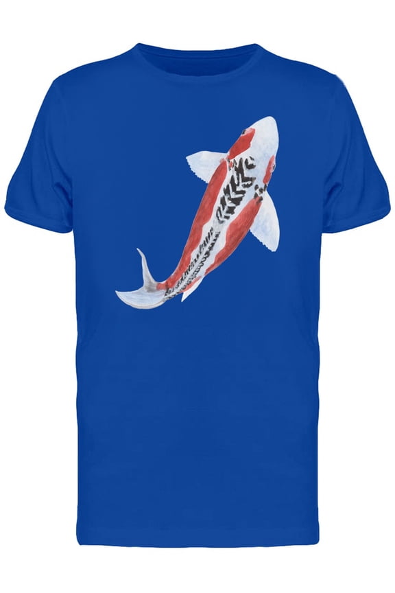 Cool Design Koi Painting T-Shirt Men -Image by Shutterstock, Male x-Large