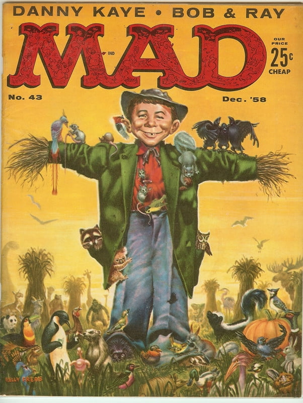 MAD Magazine Vintage Collectible #443 Dec 1958 Very Fine (VF)