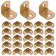 thumbnail image 4 of BRIGHTFUFU 50 Uds soportes angulares soportes en L soporte de esquina para muebles soportes de sujeción para estantes, 4 of 7