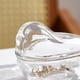 thumbnail image 5 of Joyero organizador con decoración de pájaros de cristal, joyero, collar, joyería transparente Claro, 5 of 9