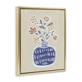 thumbnail image 3 of Stupell Industries Lucy Flower Bouquet Gold Framed Floater Canvas Wall Art design by Beki Marquardt, 31 x 25, 3 of 9