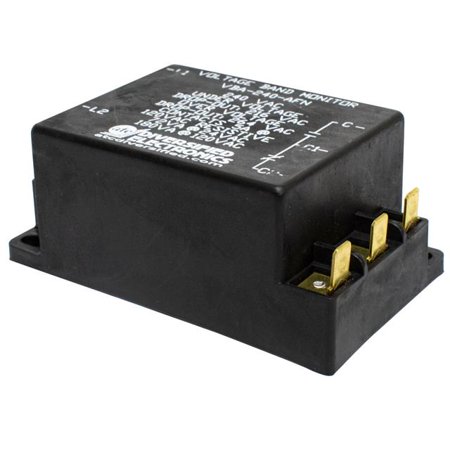 ATC VBA-240-ALA, Voltage Band Monitoring Relay, Out: 240 VAC DPDT 5A, Locknut, 8-Pin Octal, Under: 200-240VAC, Over: 240-270VAC
