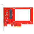 thumbnail image 3 of ASHATA Tarjeta adaptadora PCIE NVME disco duro NVMe U2 SSD de 25 pulgadas SF8639 a tarjeta elevadora PCIe 30X4 para P3700 adaptador PCIE NVME para que el servidor instale SSD ANGGREK Otros, 3 of 8