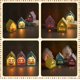 thumbnail image 3 of Moldes de silicona ZHAOCHENG 3D para fundición de casas 2 piezas portavelas, 3 of 5