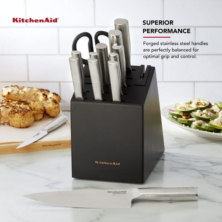 KitchenAid Gourmet 14-Piece Stainless Steel Knife Set
