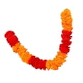 thumbnail image 4 of AMLESO Guirlande de Souci Fleurs de Souci Artificielles Décoration d'Halloween Réutilisable Fête Rouge Orange, 4 of 8