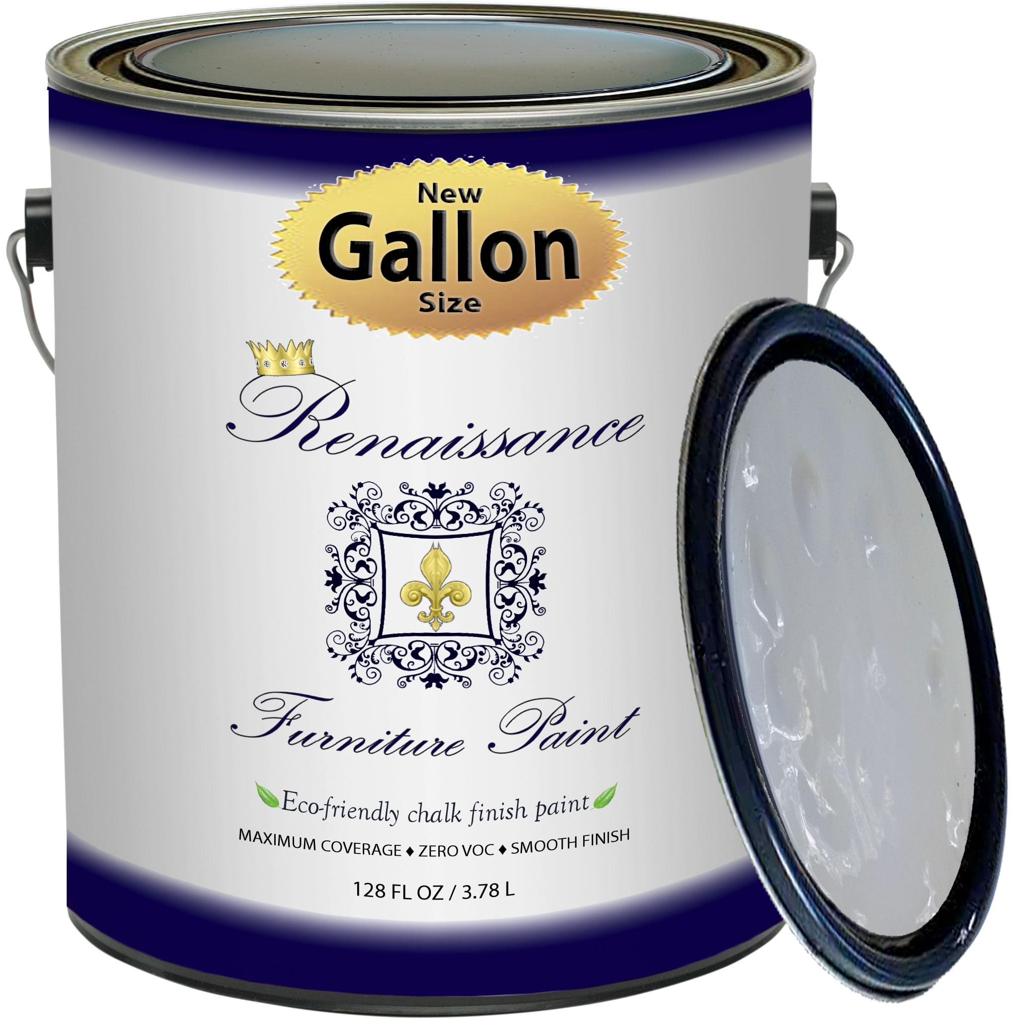 Chalk Furniture Paint by Retique it Gypsum Gallon (128oz) Chalk