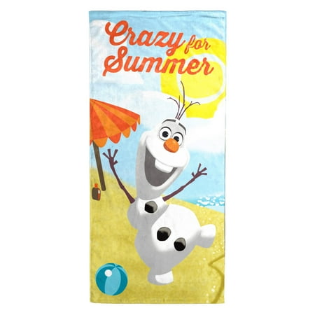 UPC 032281626181 product image for Disney Frozen Olaf Crazy for Summer Cotton Bath Towel | upcitemdb.com