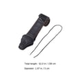 thumbnail image 4 of Miangastore 1Pcs Black Leather Ukulele Strap Adjustable Length For Musicians Performance 15.7X2X0.2In, 4 of 9