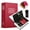 Red, variant on Book Shaped Security Lock Box, Discreet Diversion Book Safe with Combination Lock, Secret Hidden Safe Metal Money Storage Box for Cash, Jewelry, Documents at Home Office Dorm Travelv