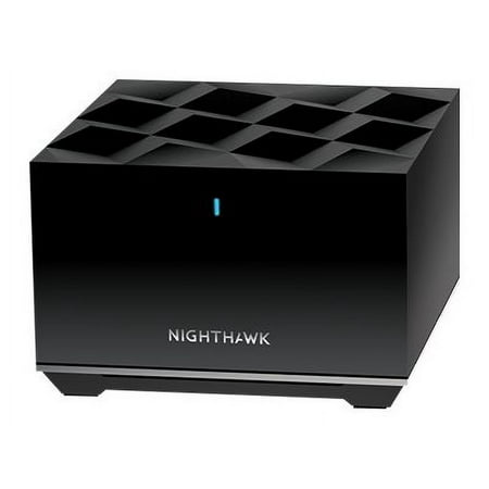 NETGEAR - Nighthawk AX3600 Tri-Band Mesh Wi-Fi 6 Satellite - Black