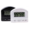 thumbnail image 3 of 1pc LCD Home Digital Count Up Down Kitchen Cooking Timer Magnetic Electronic Alarm AAA Battery Kitchen Tools Gadgets White Black, 3 of 6