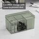 thumbnail image 5 of RKSTN storage box Removable Dividers, Stackable Home Storage Organization Containers, Clear With Buckles And Handles, 5 of 6