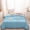 Blue, variant on Lightweight Cooling Quilt - Washed Cotton Breathable Summer Blanket, Down Alternative Fill, Machine Washable Dorm Bedding for College, Twin Size Gray