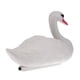 thumbnail image 1 of Señuelo flotante de cisne de 14'', señuelo realista para cazar cisnes blancos - Swan Decoy Garden, 1 of 7