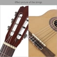 thumbnail image 1 of Strings Black Nylon Core Silver-Plated Copper Wound 1st-6th.028-.043 6pcs Classical Guitar Strings String Set, 1 of 7