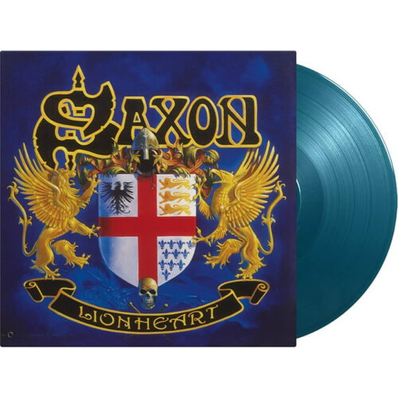 Saxon - Lionheart - Limited 180-Gram Aquamarine Colored Vinyl - Music & Performance