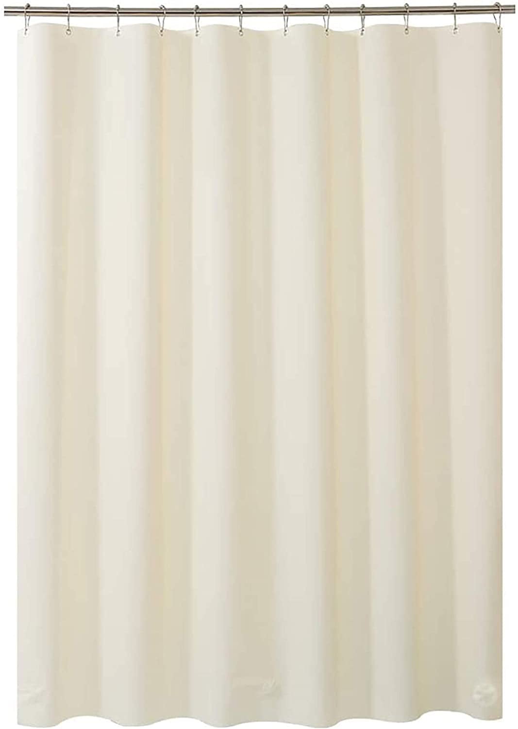 Plastic Shower Curtain 72 X 78 Inches Eva 8g Beige Shower Curtain With Heavy Duty Clear Stones And Grommet Holes Waterproof Thick Bathroom Plastic Shower Curtains Color Beige Walmart Com Walmart Com