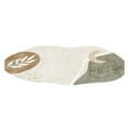 thumbnail image 1 of Floor Carpet Anti-slip Soft Fluffy Nordic Style Irregular Bedside Carpet Decor for Home Room, 1 of 8