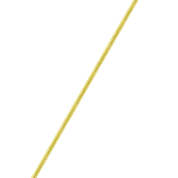 Brilliance Fine Jewelry 10K Yellow Gold DC Silk Herringbone Chain Necklace, 18"