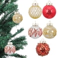 thumbnail image 4 of KAKOWELY 25 bolas navideñas irrompibles para decorar el árbol de Navidad., 4 of 5