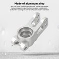 thumbnail image 3 of RC Car Steering Spindle, Aluminum Alloy RC C Hub Carrier Rear Hub Wear Resistance  for 1/10, 3 of 8