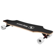 31 Inch Longboard Skateboard Completed for Hybrid, Freestyle, Carving, Cruising, T-TOOL Included