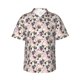 thumbnail image 1 of Fotbe Watercolor Wine Bottle Camisa Hawaiana para Hombre Unisex – Camisa Casual de Verano con Botones de Manga Corta de Algodón y Lino,Medium, 1 of 7